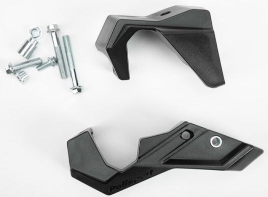 POLISPORT BOTTOM FORK PROTECTOR BLACK