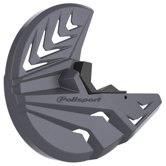 POLISPORT DISK & BOTTOM FORK PROTECTOR NARDO GREY /BLACK