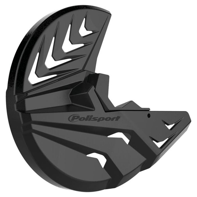 POLISPORT DISK & BOTTOM FORK PROTECTOR BLACK/BLACK