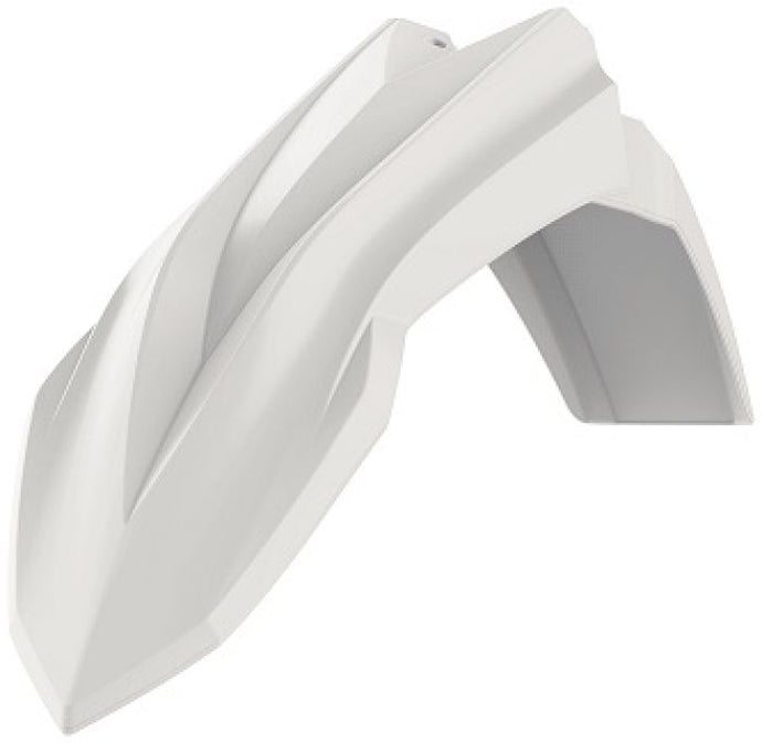 POLISPORT FRONT FENDER WHITE