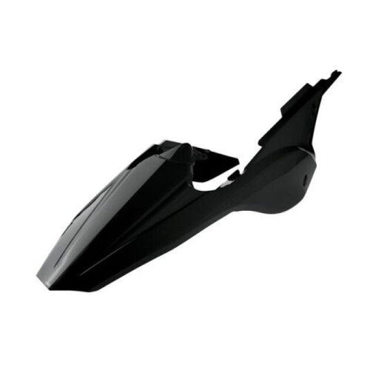 POLISPORT REAR FENDER + SIDE PANELS RESTYLING BLACK