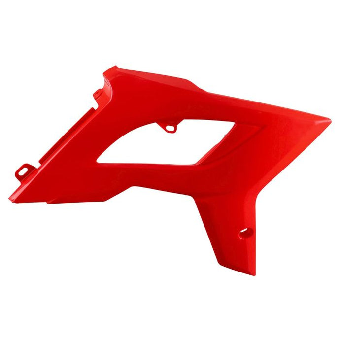 POLISPORT RADIATOR SCOOPS RESTYLING RED