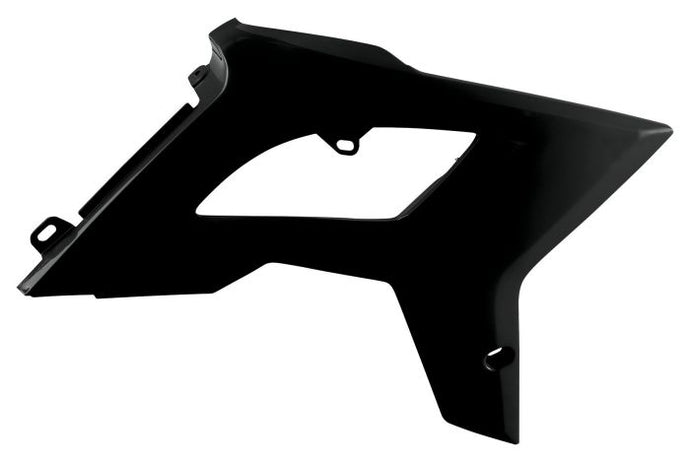 POLISPORT RADIATOR SCOOPS RESTYLING BLACK