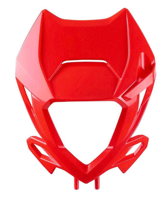 POLISPORT HEADLIGHT MASK RED