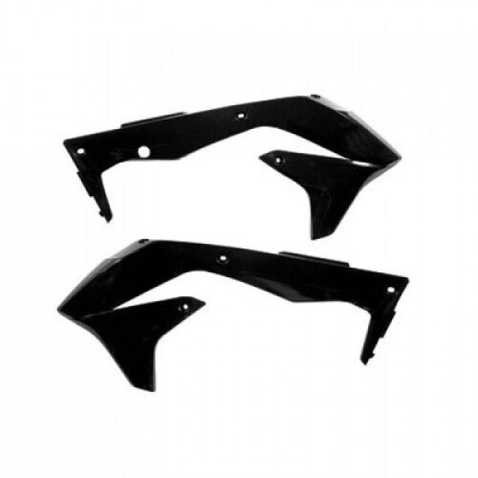 POLISPORT RADIATOR SCOOPS RESTYLING BLACK