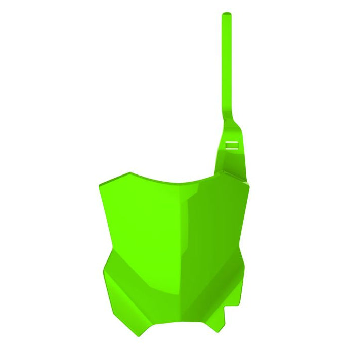 POLISPORT NUMBER PLATE LIME GREEN