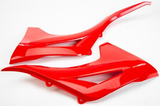 POLISPORT RADIATOR SCOOPS RED