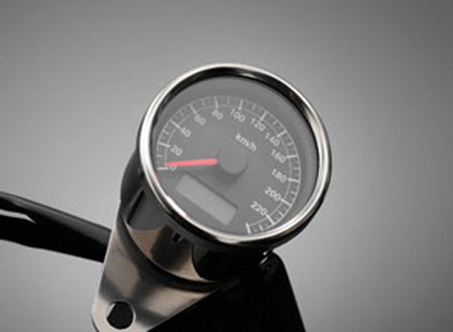 SPEEDO BLACK FACE, BLUE LED R60MM