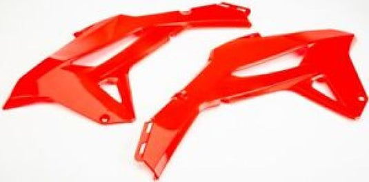 POLISPORT RADIATOR SCOOPS RED