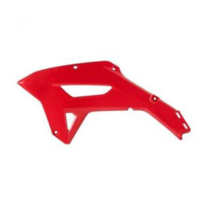 POLISPORT RADIATOR SCOOPS RED