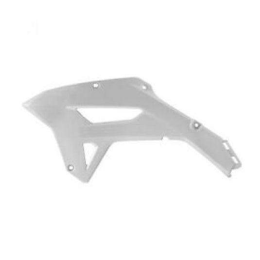 POLISPORT RADIATOR SCOOPS WHITE