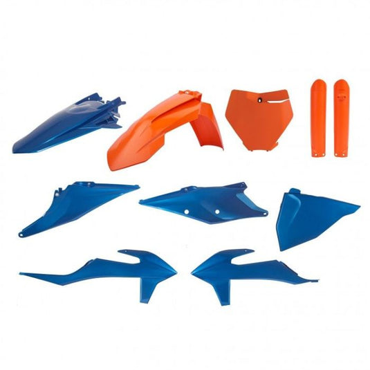 POLISPORT FULL MX KIT BLUE/ORANGE