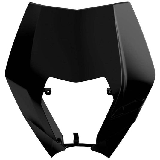 POLISPORT HEADLIGHT MASK BLACK