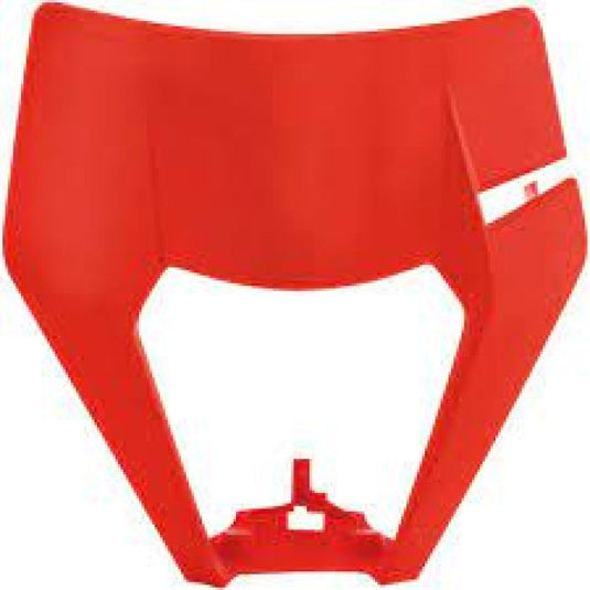 POLISPORT HEADLIGHT MASK ORANGE FLO