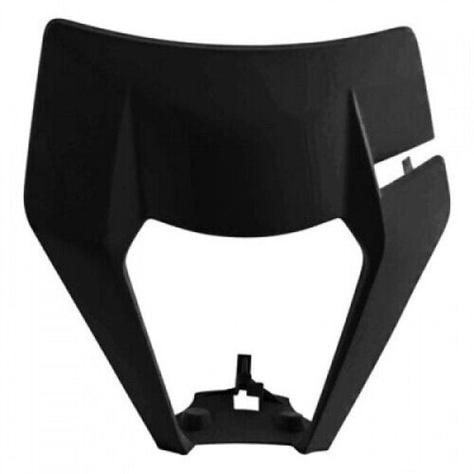 POLISPORT HEADLIGHT MASK BLACK