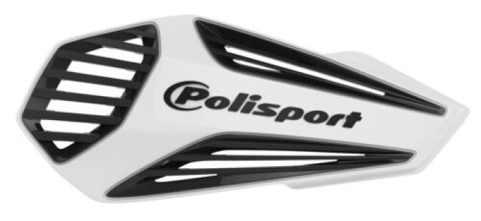 POLISPORT MX AIR HANDGUARD WHITE / BLACK