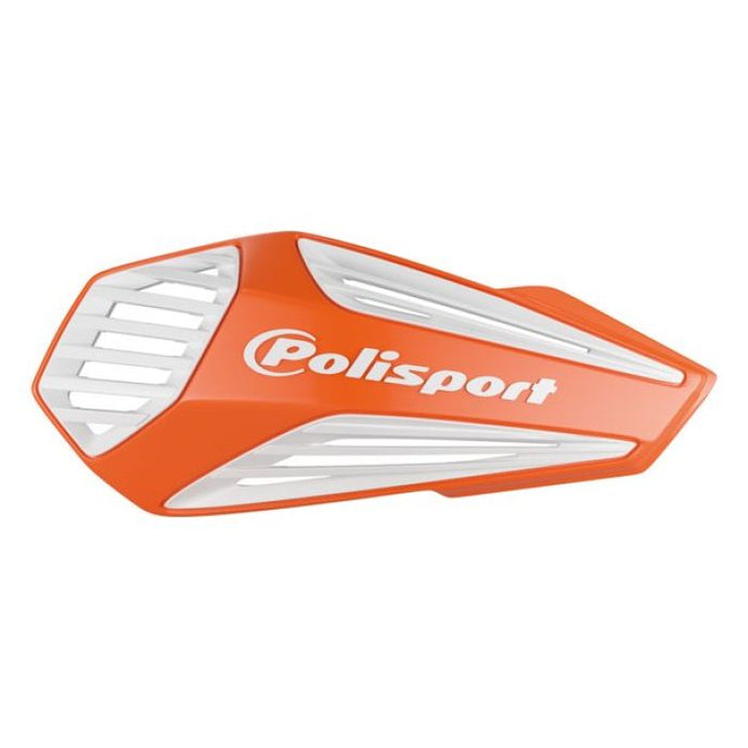 POLISPORT MX AIR HANDGUARD ORG/ WHITE