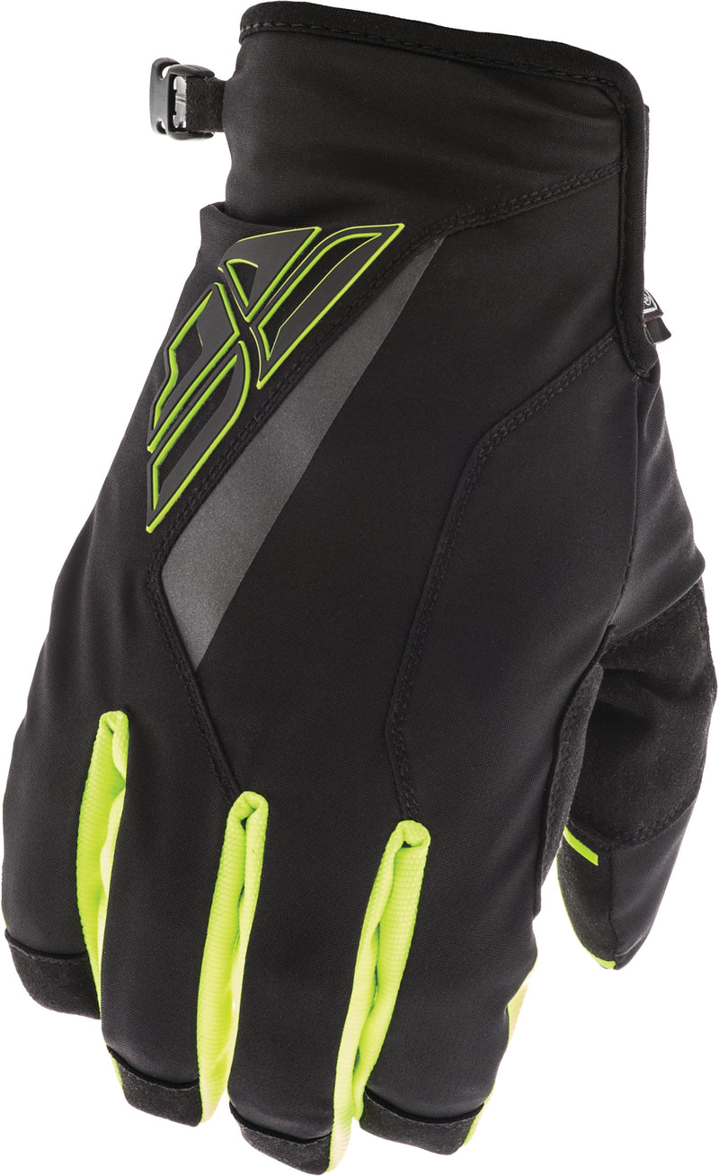 Load image into Gallery viewer, TITLE GLOVES BLACK/HI-VIS SZ 13 371-04913 image 1

