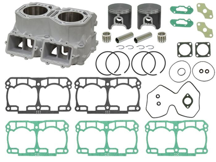 SPI COMPLETE ENGINE REBUILD KIT , SKIDOO -STD DOUBLE RING