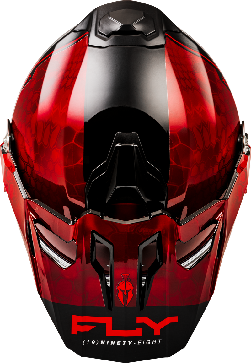 Load image into Gallery viewer, TREKKER KRYPTEK CONCEAL HELMET RED/BLACK MD 73-7029M image 3
