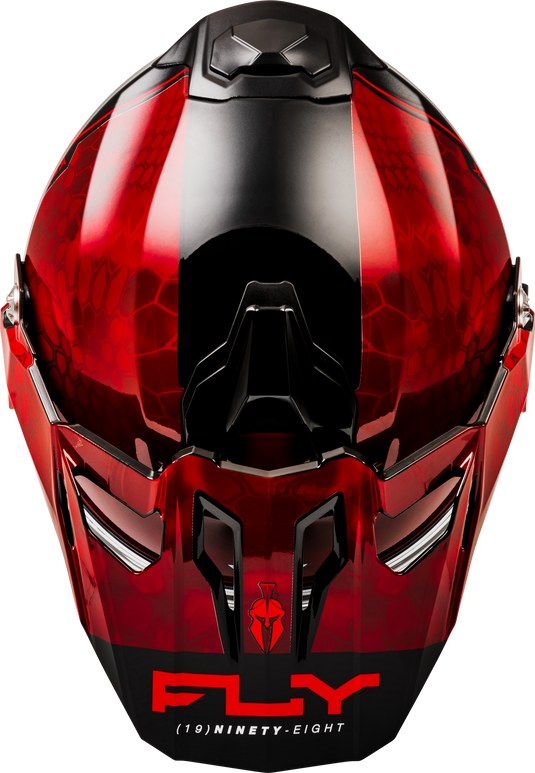 TREKKER KRYPTEK CONCEAL HELMET RED/BLACK XL 73-7029X image 3