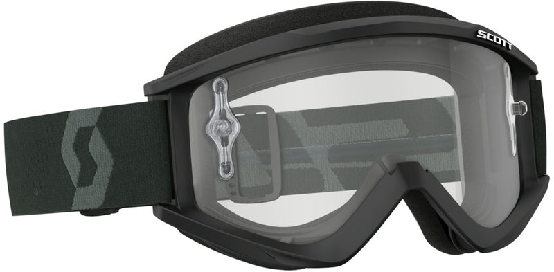 Load image into Gallery viewer, RECOIL XI GOGGLE BLACK/WHITE W/CLEAR WORKS LENS 262596-1007113 image 1
