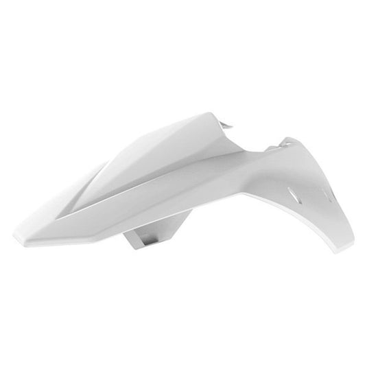 POLISPORT REAR FENDER + SIDE PANELS  BETA WHITE