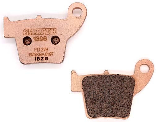 BRAKE PADS SINTERED FD278G1396 FD278G1396 image 2