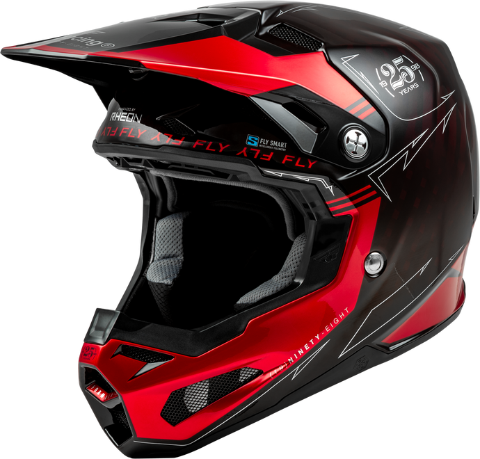 FORMULA S CARBON LEGACY HELMET RED CARBON/BLACK XS 73-4447XS image 1