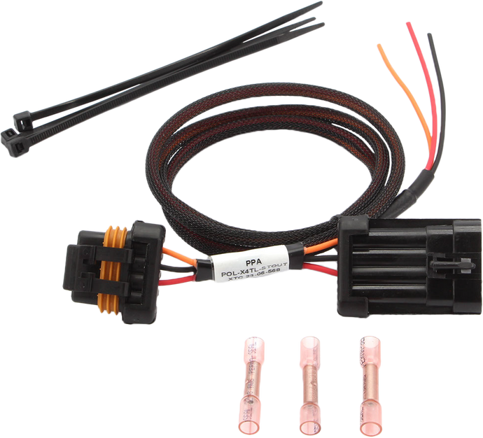 BRAKE/TAIL LIGHT ACC. POWER HARNESS POL POL-X4TL-STOUT image 1