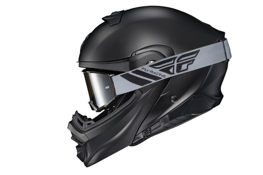 EXO-AT960 MODULAR HELMET MATTE BLACK LG 96-0105 image 2