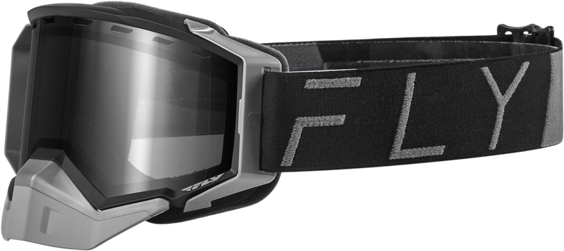 Load image into Gallery viewer, ZONE PRO SNOW GOGGLE BLACK/GRY W/ POLARIZED SMOKE LENS FLB-24ZP5 image 1
