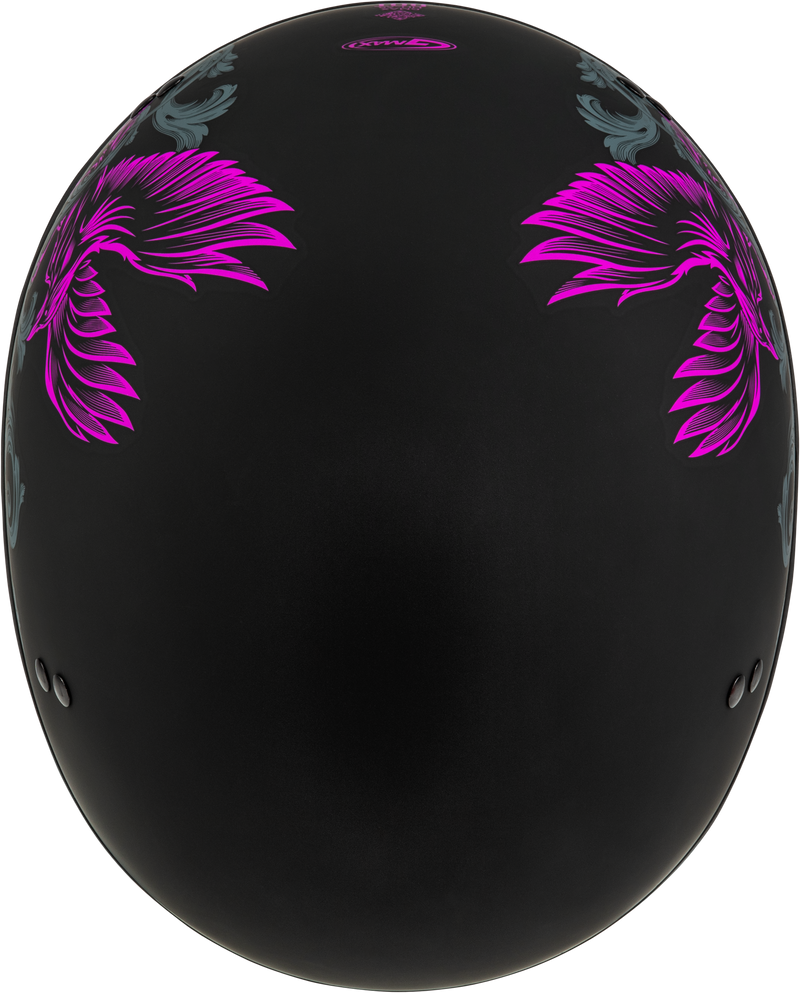 Load image into Gallery viewer, HH-65 CORVUS HELMET MATTE BLACK/PURPLE/GREY XL H16510967 image 3

