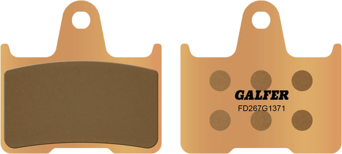 BRAKE PADS HH SINTERED REAR `14-17 XL FD267G1371 S/S image 1