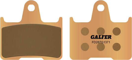 BRAKE PADS HH SINTERED REAR `14-17 XL FD267G1371 S/S image 1