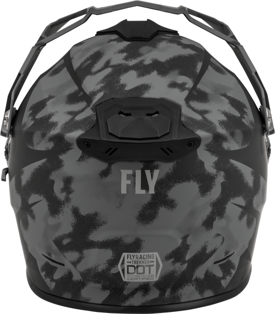 TREKKER PULSE HELMET MATTE GREY/BLACK CAMO MD 73-7026M image 2