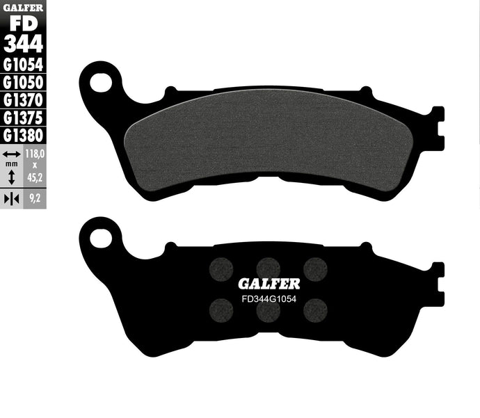 BRAKE PADS SEMI METALLIC FD344G1054 FD344G1054 image 1
