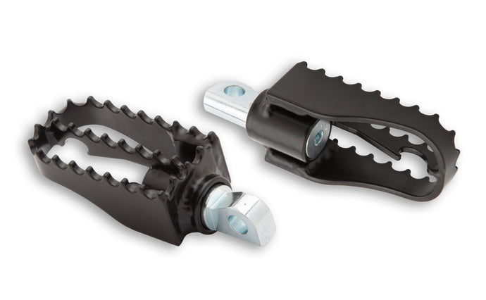MX STYLE MINI FOOTPEGS BLACK B13-1010B image 1