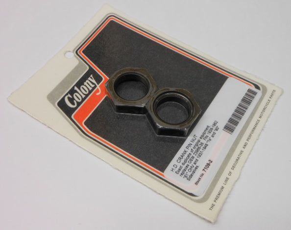 CRANK PIN NUT SET OHV 36-52 SIDE VALVE 37-48 7109-2 image 1