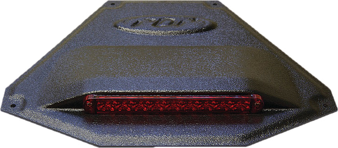 LED TAILLIGHT W/HOUSING UNIVERSAL BLACK/RED LED-UTLBR image 1