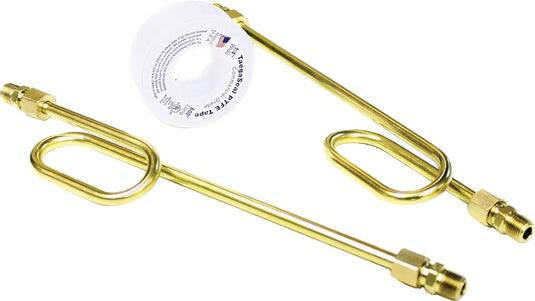 BRASS ROCKER IRONHEAD BOX OIL LINE STFB57 image 1