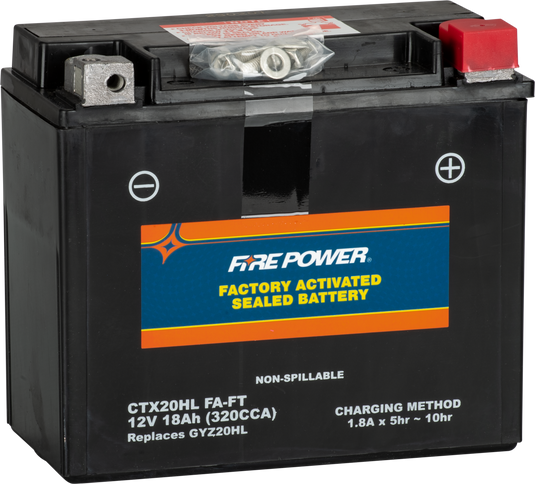 BATTERY CTX20HL (FA) FT SEALED FACTORY ACTIVATED CTX20HL (FA) FT image 1