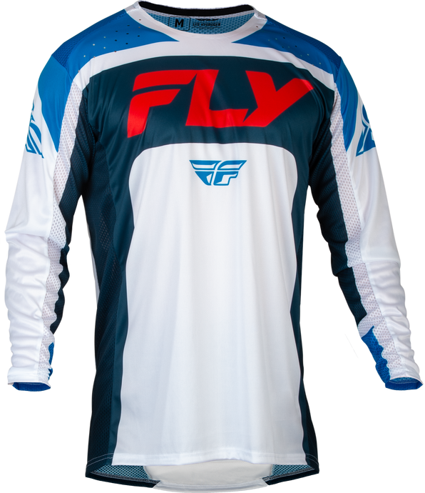 LITE JERSEY RED/WHITE/NAVY LG 377-723L image 1