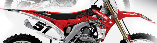 2013 FIFTH DRAGON HON CR F 250/ 450 BLACK N40-1670 image 1