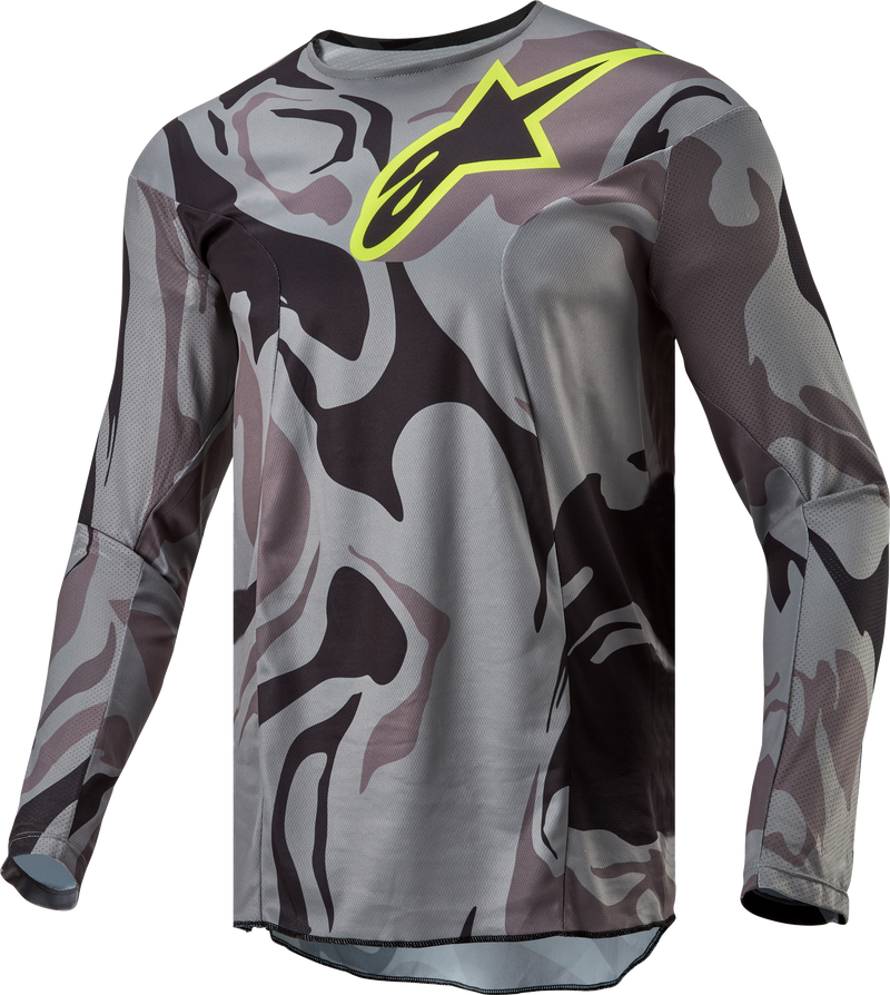 Load image into Gallery viewer, RACER TACTICAL JERSEY CAST GREY/CAMO/MAGNET 2X 3761224-9115-XXL image 1
