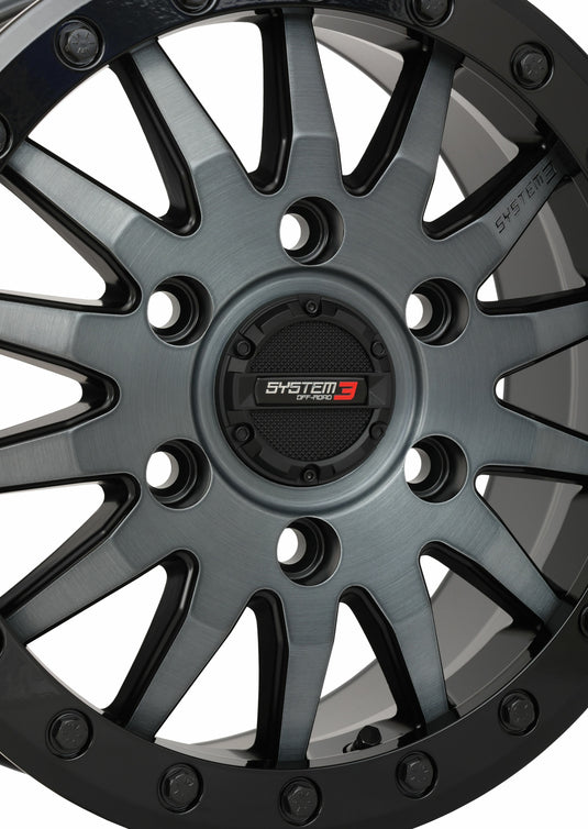 SB8 WHEEL 15X7 6+1 (+68MM) 6/5.5 MATTE BRUSHED GREY 15S3-8666 image 2