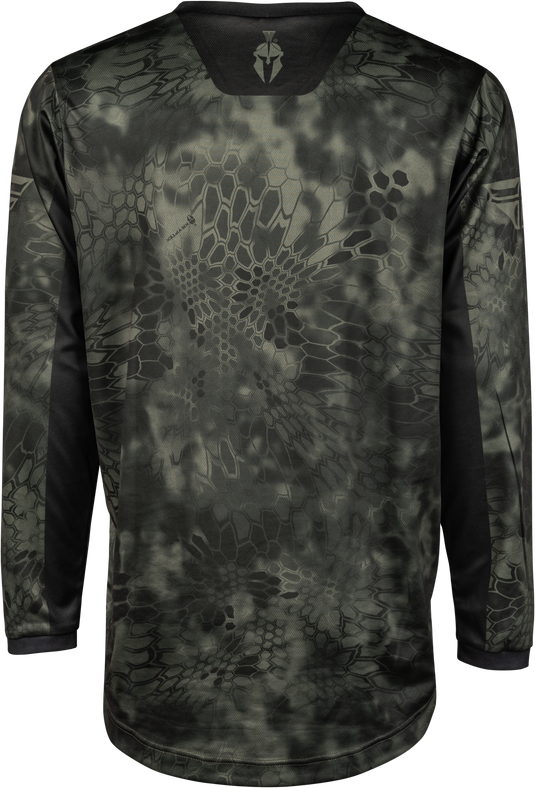 F-16 SE KRYPTEK JERSEY MOSS GREY/BLACK LG 377-925L image 2