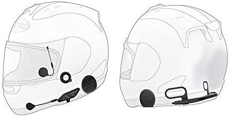 Load image into Gallery viewer, 10U BT COMM SYSTEM W/HANDLEBAR REMOTE FOR ARAI FF HELMETS 10U-AR-11 image 2
