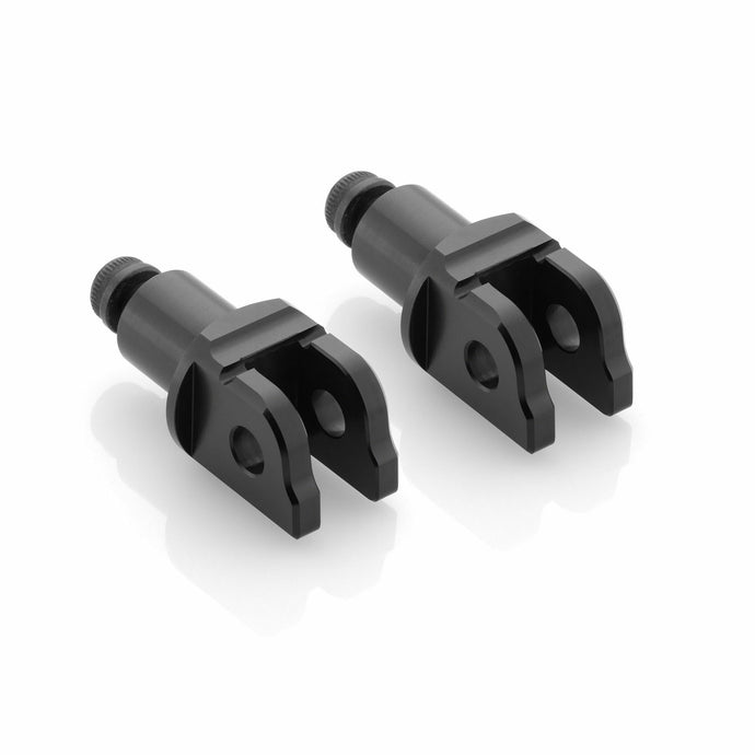FOOTPEG MOUNT KIT RIDER BLACK PR PE792B image 1