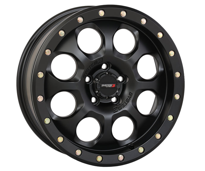 SB7 BL WHEEL 18X7 4+3 (+20MM) 4/156 MATTE BLACK 18S3-7556 image 1